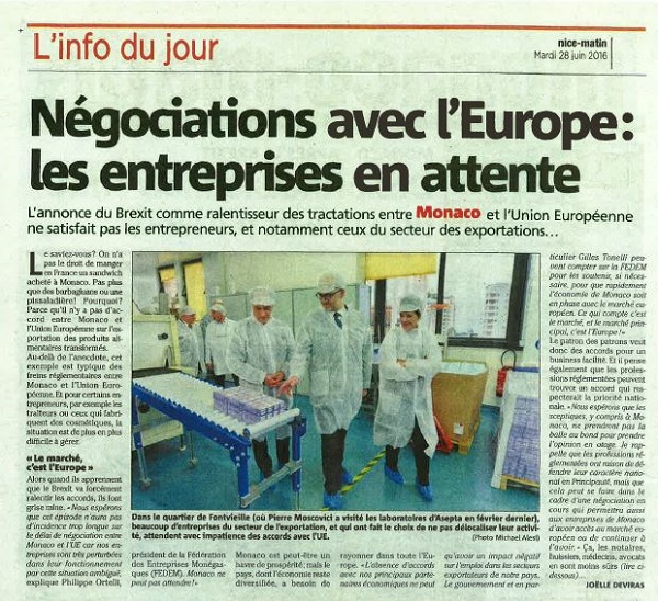 Monaco-Matin-interview-President-280616-negociations-UE-600